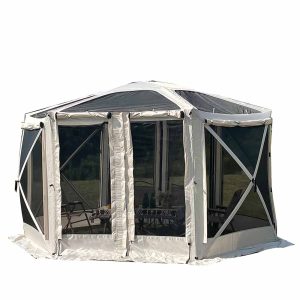 Durable Canvas Camping Shelter Sunshade Tarp for Outdoor Adventures - Image 6