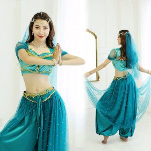 Female Cosplay Costume for Belly Dance Performances - Stylish & Elegant