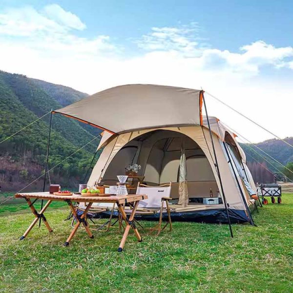 Spacious Automatic Family Glamping Tent for Ultimate Outdoor Comfort - Image 7