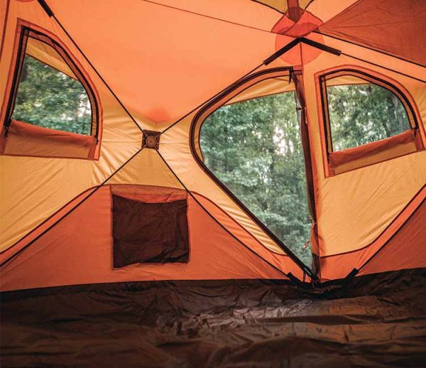 Hexagonal Pop-up Family Camping Hub Tent - Spacious & Easy Setup for Outdoor Adventures - Image 6