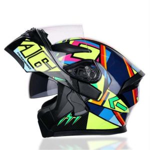 Stylish Full-Face Motorcycle Racing Helmet for Ultimate Safety