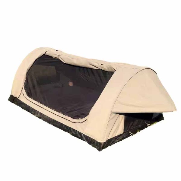 Inflatable Canvas Swag - Durable Outdoor Shelter for Camping Adventures - Image 4