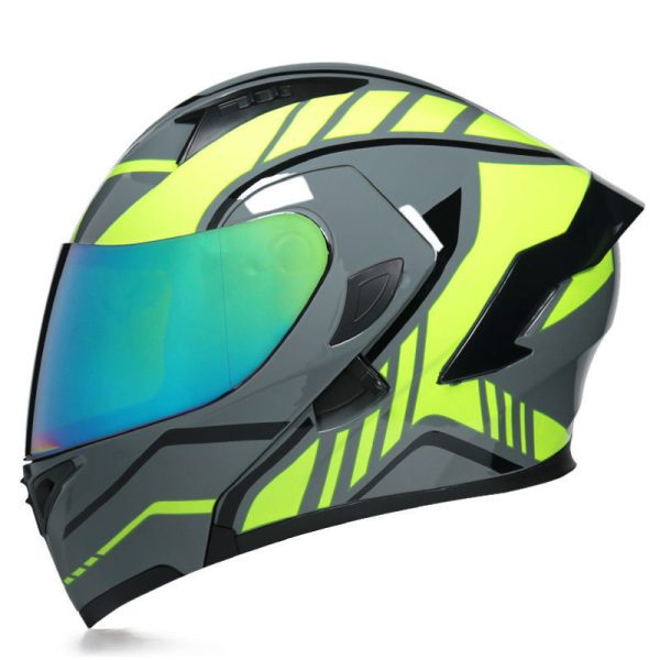 Stylish Winter Gray Half Helmet for Motorcyclists - Personality & Comfort - Image 8