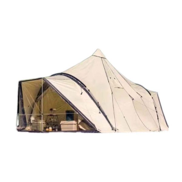 Spacious Glamping Tipi Car Rear Tent for Ultimate Outdoor Comfort - Image 3