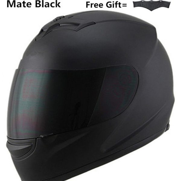 Men's Full-Face Motorcycle Helmet - Safety and Style Combined