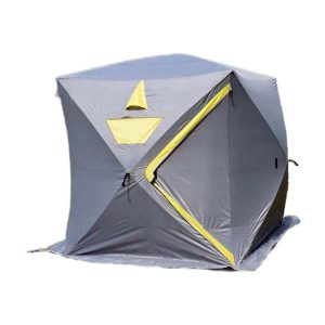 Portable Pop-up Cubic Ice Fishing Tent for Ultimate Winter Adventures