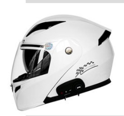 Motorcycle Bluetooth Helmet with FM Radio - Premium Safety & Connectivity
