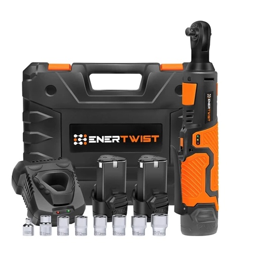 90 Degree Cordless Ratchet Wrench - Powerful Angle Wrench for Easy Access - Image 5