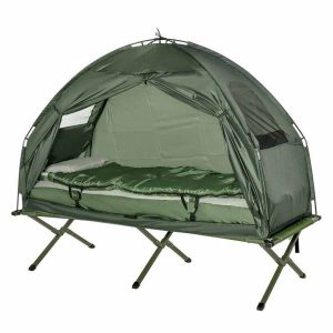 Automatic Camping Cot Stretcher Tent - Portable & Comfortable Outdoor Sleep Solution
