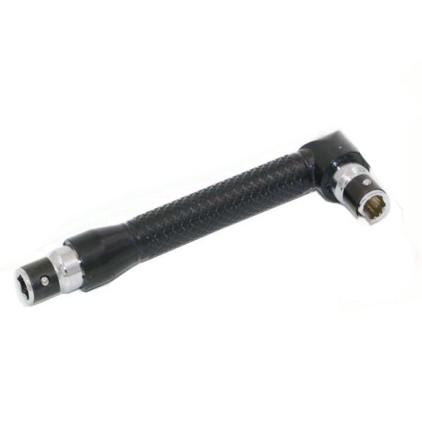 Compact Double Head L Socket Wrench with Screwdriver Head Attachment - Image 3