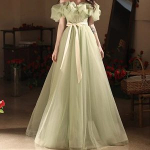 Elegant Off-Shoulder Evening Dress - Affordable Luxury for Niche Fashion