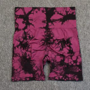 Summer Tie-Dye Printed Yoga Pants | Quick-Drying High-Waisted Fitness Shorts for Women - Sexy Hip-Lifting Leggings