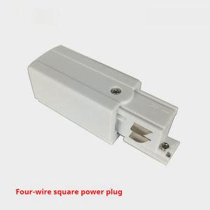 Four-Wire ILTX Track Power Connector with Copper Core for Enhanced Performance