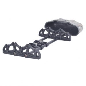 Durable Black Camo Archery Quiver for 5 Arrows - Ideal for Compound & Recurve Bows