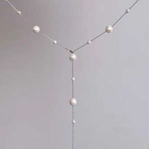 Stylish Pearl Choker Necklace for Women - Trendy Starry Pearl Jewelry Gifts 2024