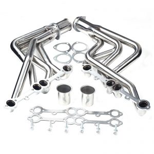 High-Performance Exhaust Manifold Header for Chevy GMC 73-85 Small Block Long Tube 1-5/8" - Available on Amazon