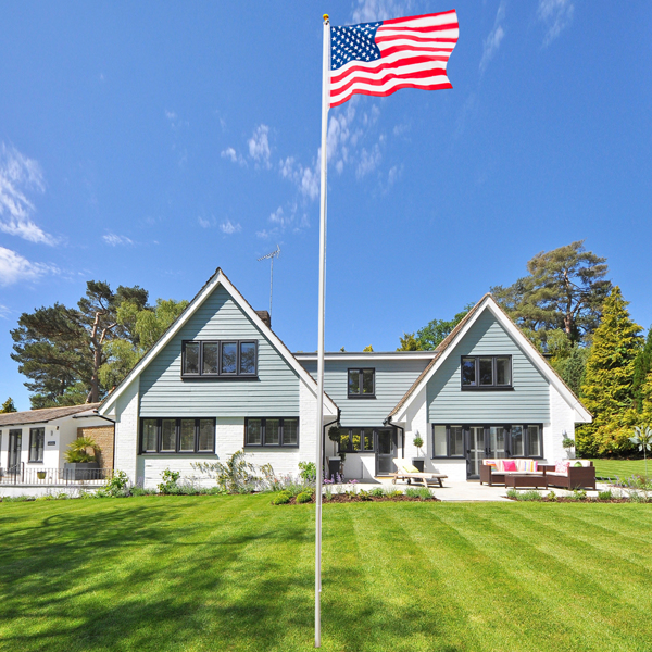 Adjustable and Extendable Aluminum Alloy Cut Off Flagpole for Versatile Use - Image 6