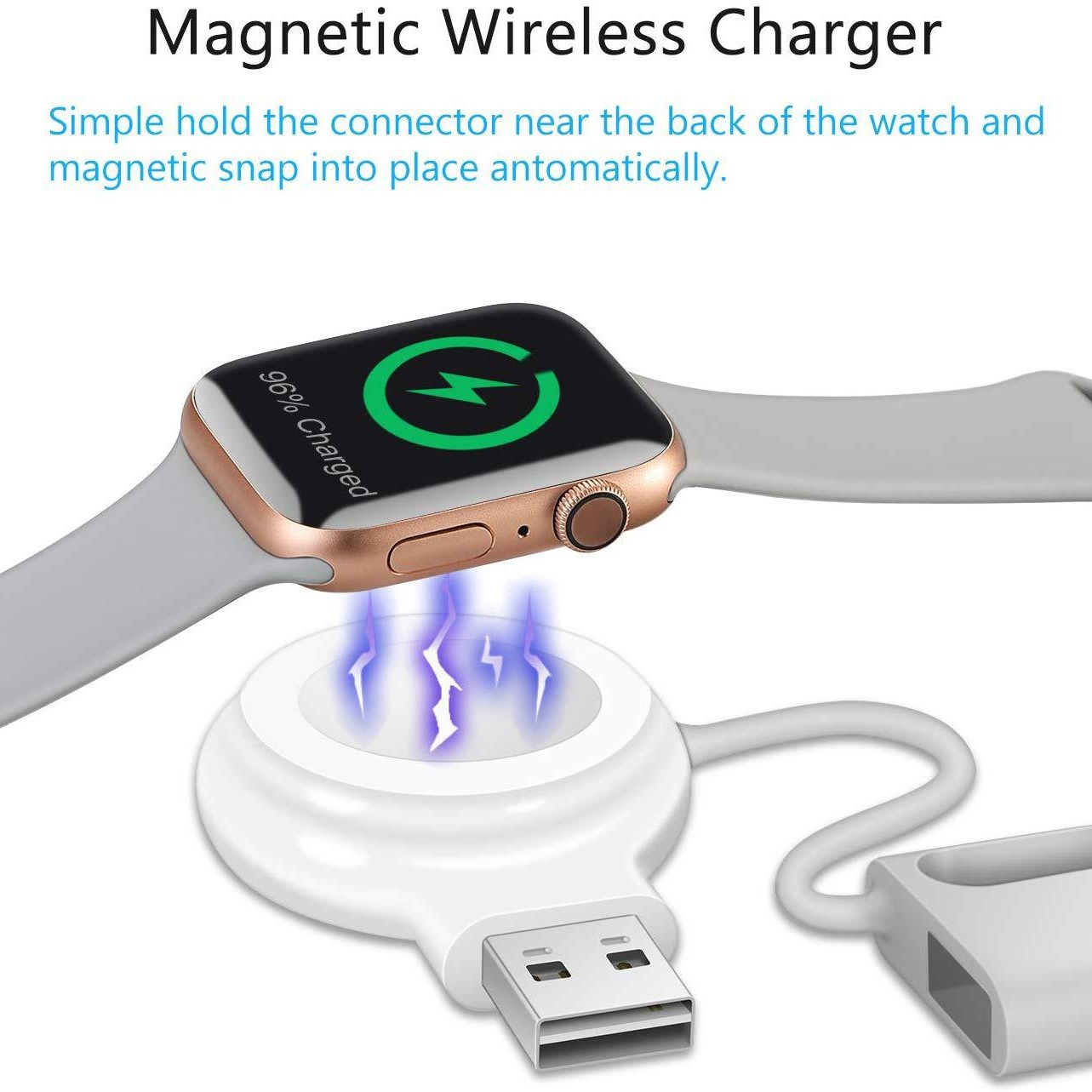 Magnetic Wireless Charger for Portable Smart Watches – Fast & Convenient - Image 3