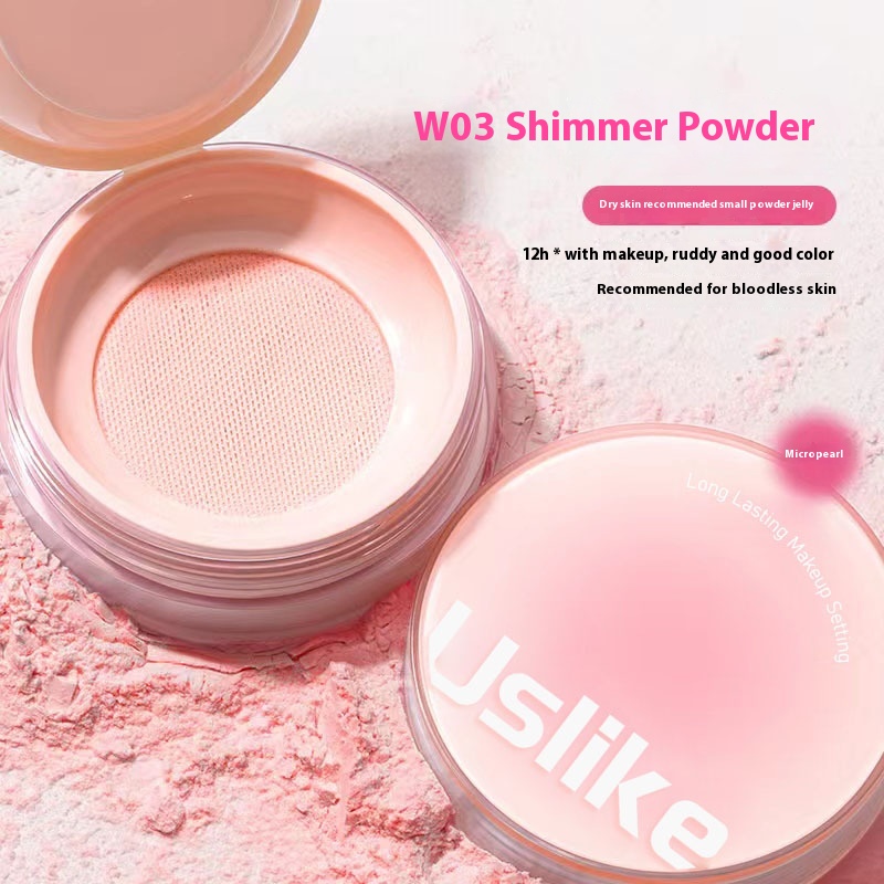 Long-Lasting Small Jelly Face Powder for Flawless Makeup Finish - Image 2