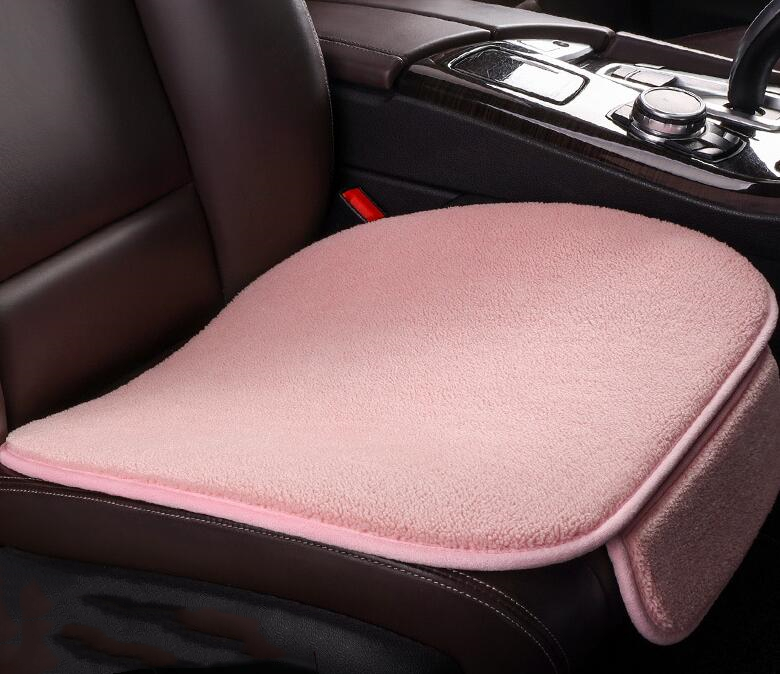 Fleece Plush Winter Car Seat Cushion - Backrest-Free Single Piece Comfort - Image 18