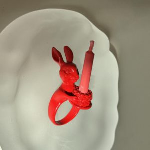 Cute Birthday Candle Ring - Charming Candlestick for Your Wishes