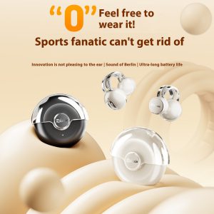 S36 Wireless Bluetooth Sports Headset Clip-On Ear Design - Non In-ear Comfort