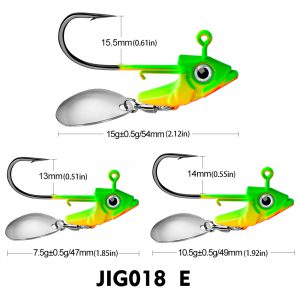 Jig Hook Soft Fish Counterweight for Bottom Fishing - Essential Accessories