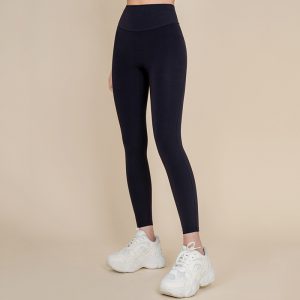 High-Waisted Women's Fitness Trousers - Cross-Back One-Piece Yoga & Sports Pants