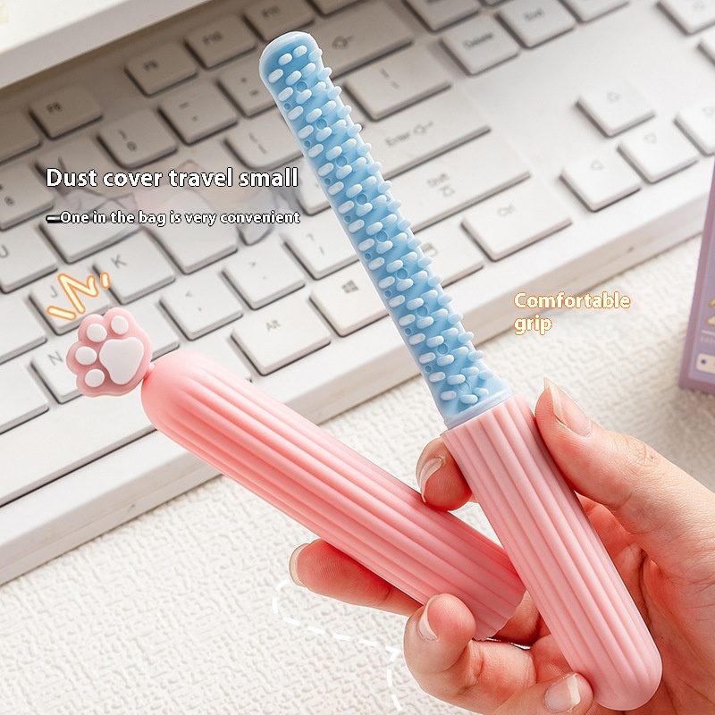 Adorable Cartoon Cat's Paw Series Small Hair Comb for Easy Styling - Image 18