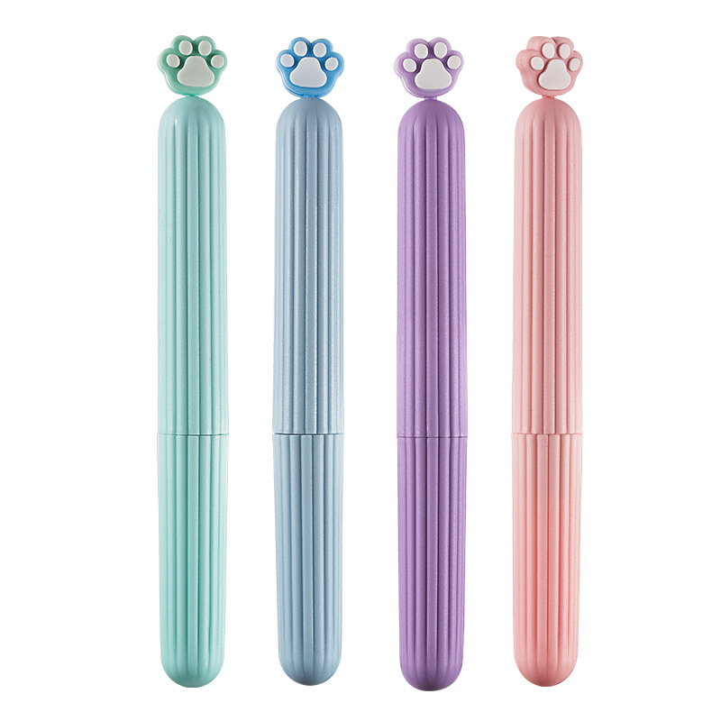 Adorable Cartoon Cat's Paw Series Small Hair Comb for Easy Styling - Image 19