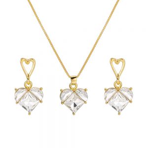 Stylish Love Planet Women's Jewelry Set - New Necklace Design