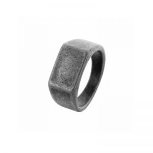 Trendy Sand Face Outdoor Titanium Steel Ring - Unique Fashion Statement