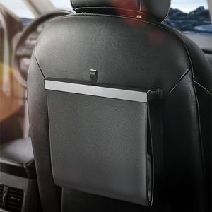 Waterproof Car Leather Trash Bag for Ultimate Vehicle Organization
