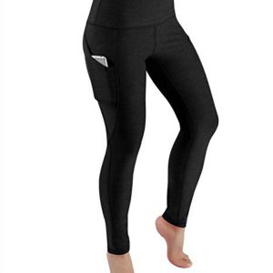 New Spring Women's High Waist Yoga Pants with Side Pockets for Fitness