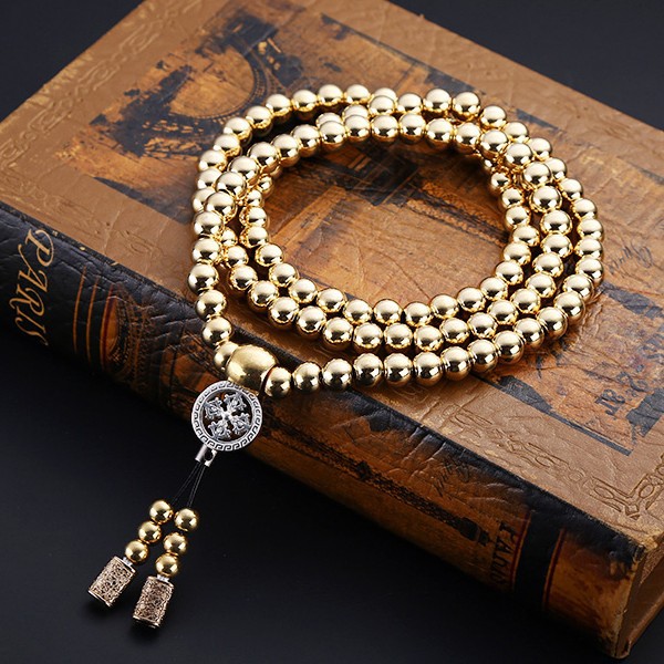 Stainless Steel Thunderbolt Beads Necklace for Stylish Statement Fashion - Image 4