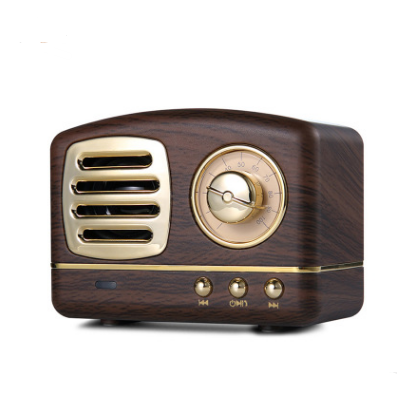 Retro Knob Wireless Bluetooth Speaker - Portable Multi-Color Audio with U Disk Card Radio - Image 4