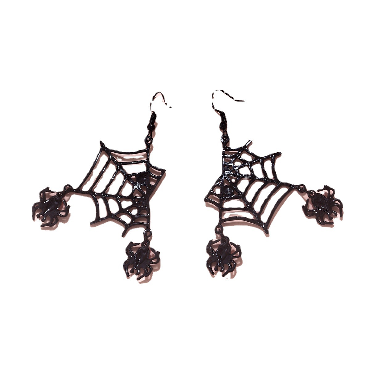 High-End Spider Web Earrings - Creative Fashion with Simple Niche Design - Image 5