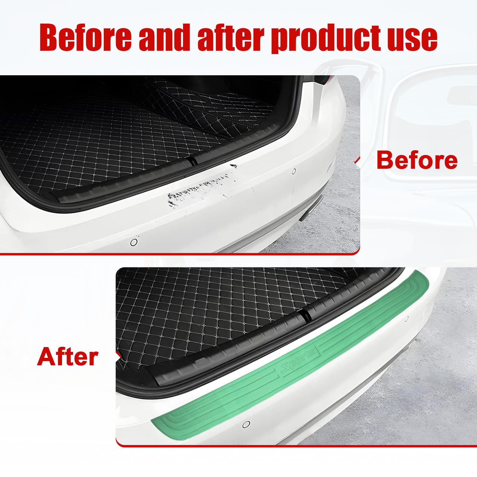 Car Trunk Threshold Bar Bumper - Rear Screen Protector for Ultimate Protection - Image 2