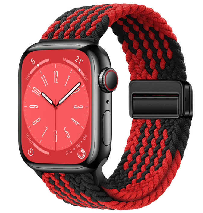 Magnetic Buckle Woven Loop Integrated Strap - Secure & Stylish Accessory - Image 6
