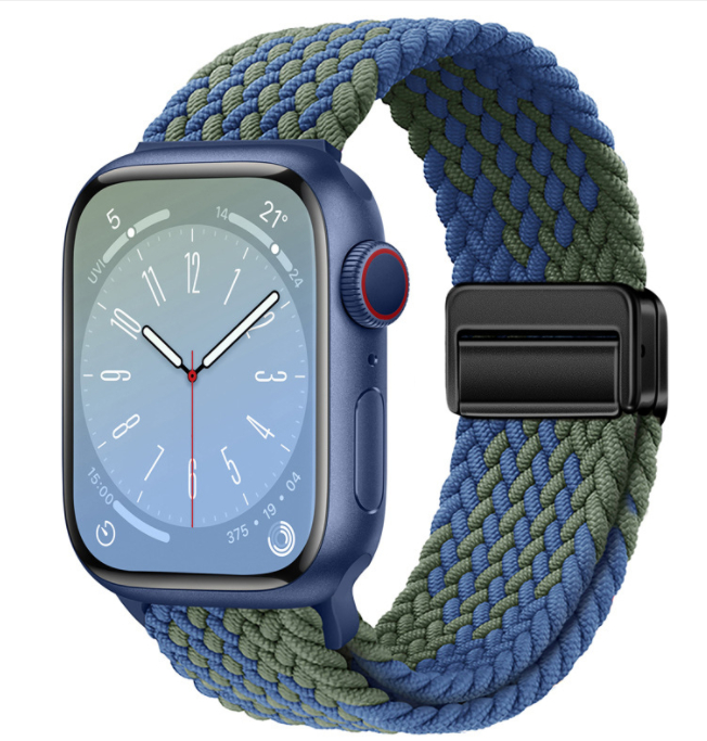 Magnetic Buckle Woven Loop Integrated Strap - Secure & Stylish Accessory - Image 9