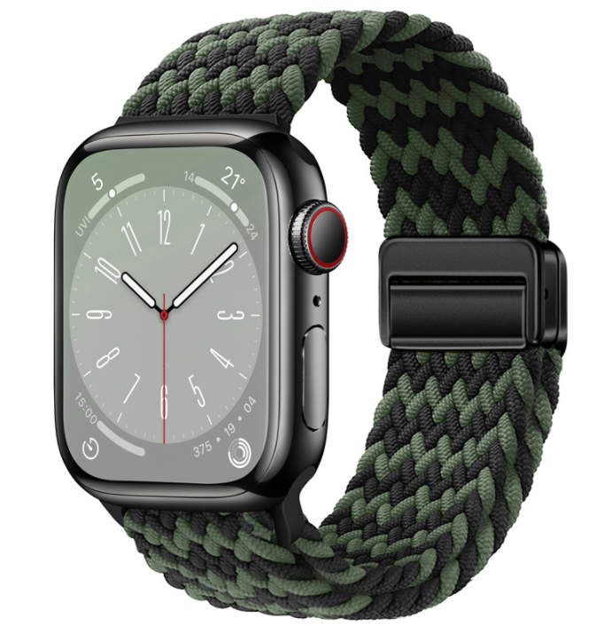 Magnetic Buckle Woven Loop Integrated Strap - Secure & Stylish Accessory - Image 10