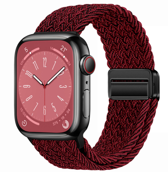 Magnetic Buckle Woven Loop Integrated Strap - Secure & Stylish Accessory - Image 19