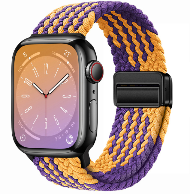Magnetic Buckle Woven Loop Integrated Strap - Secure & Stylish Accessory - Image 32