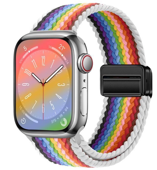 Magnetic Buckle Woven Loop Integrated Strap - Secure & Stylish Accessory - Image 42