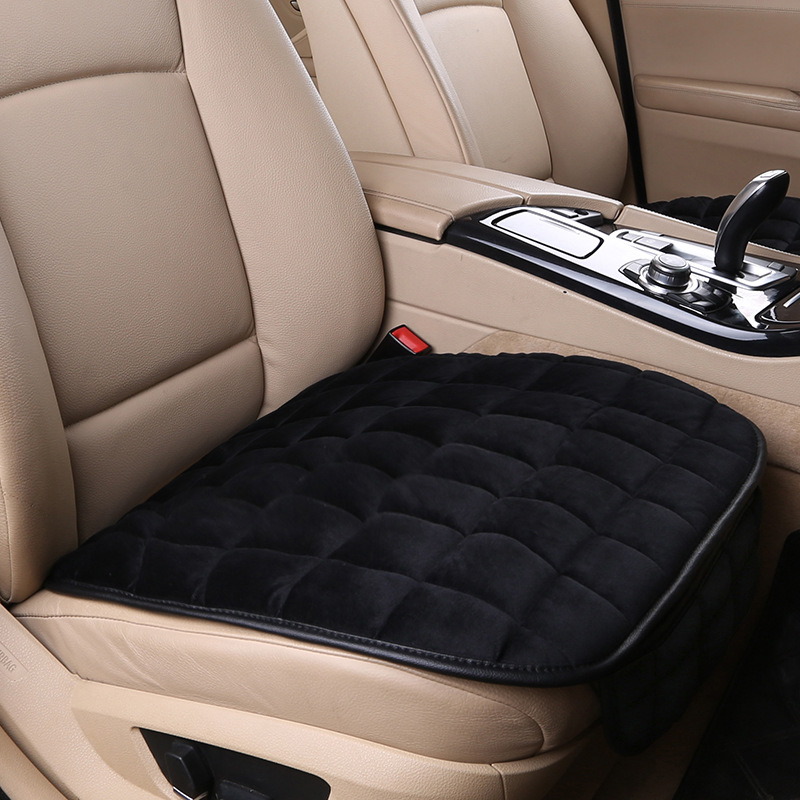 Three-Piece Non-Slip Car Plush Cushion Set - Tie-Free Design, No Backrest - Image 20