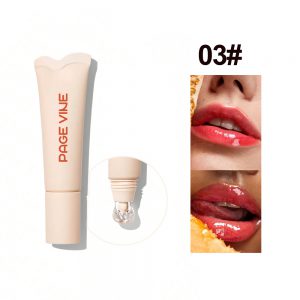 4-Color Brightening Lip Balm - Moisturizing & Exfoliating Lip Gloss for Women Cosmetics - Long-Lasting Hydration