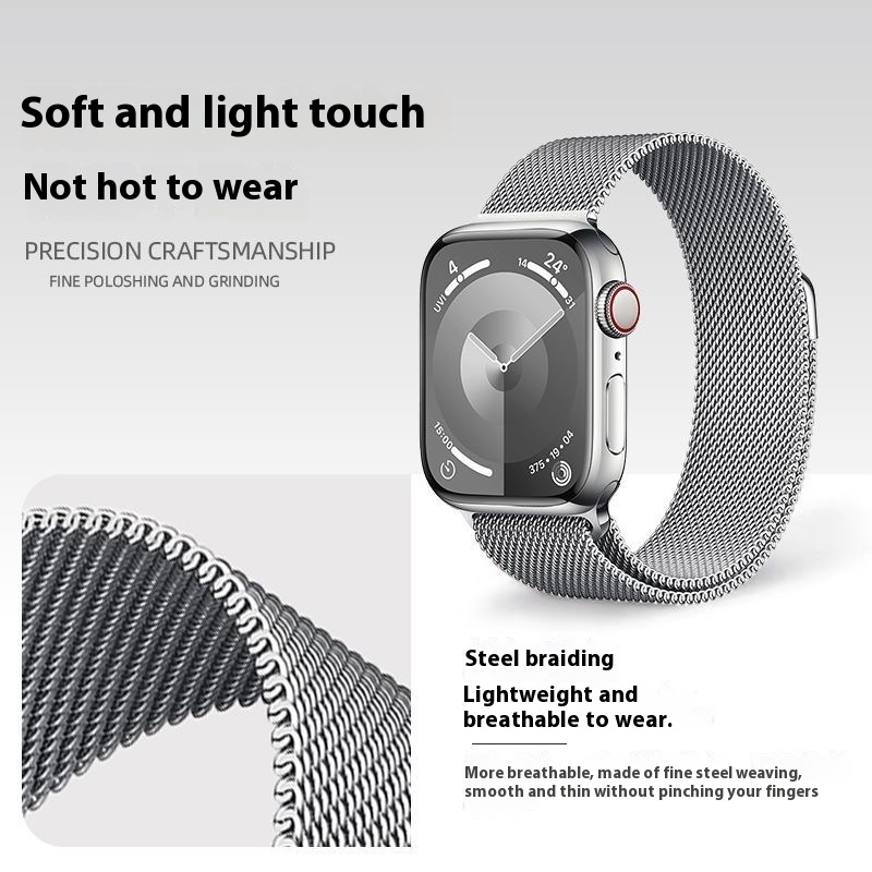 Milanis Magnetic Strap - Durable Stainless Steel Metal for Secure Fit - Image 15