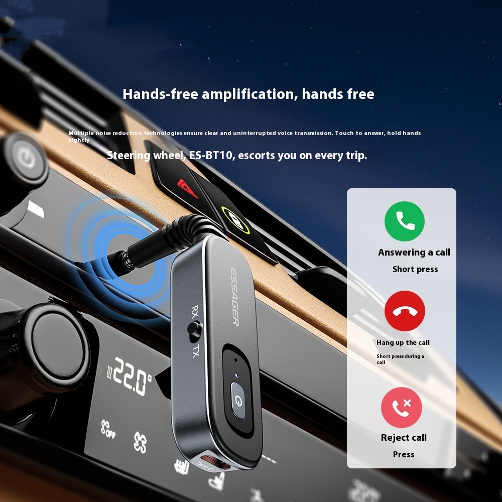 Dual-Function Bluetooth Receiver and Transmitter for Seamless Connectivity - Image 2