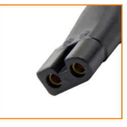 Eight-Shaped Two-Hole Interface USB Converter for Audio Purification & Shaver Adaptation