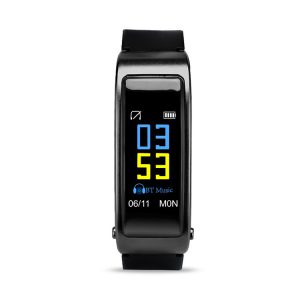 Smart Bracelet and Bluetooth Headset 2-in-1 with Heart Rate Monitoring